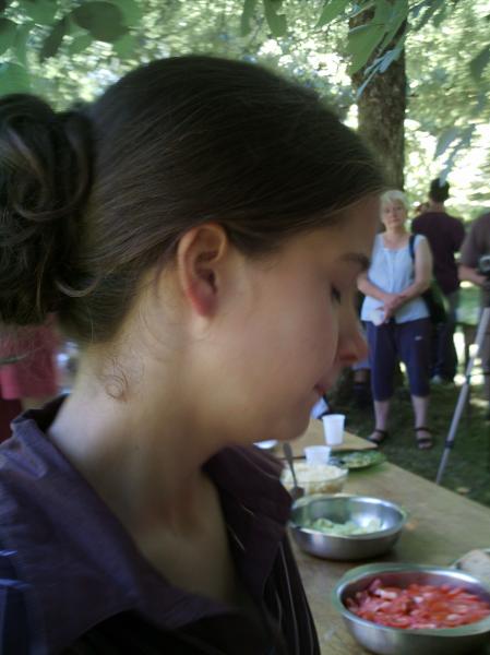 lucile la seur jumel de johana